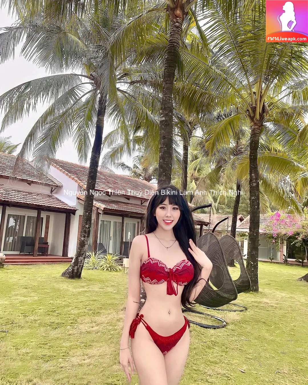 Nguyễn Ngọc Thiên Thuỳ Diện Bikini Làm Anh Thích Nghi 7